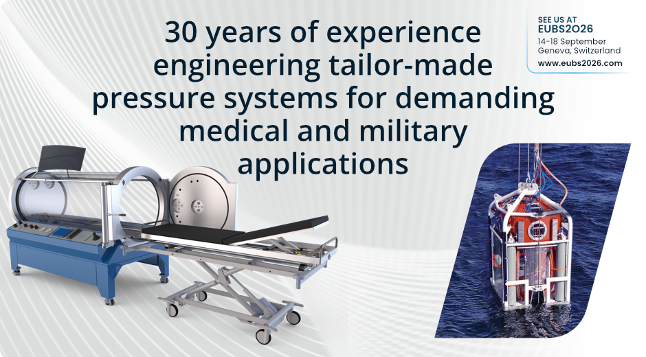 30 years of experience engineering tailor-made pressure systems for demanding medical and military applications